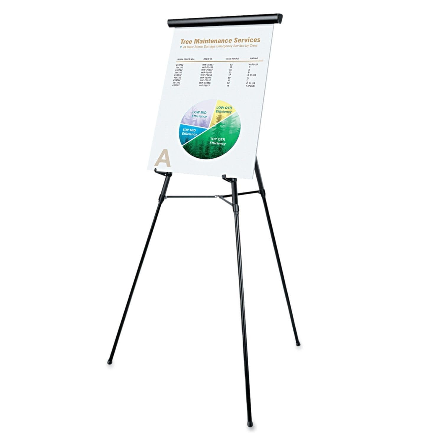 universal Universal UNV43150 3 Leg Telescoping Easel 34 in to 64 in