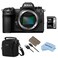 Nikon Z6III Mirrorless Camera, Bundle with Silver Series 128GB UHS-II SDXC Memory Card, EN-EL15c Lithium-Ion Battery, Alpine 120 Shoulder Bag, Cleaning Cloth
