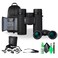 Nikon Monarch M7 8x30 Binocular, Waterproof, fogproof, Rubber-Armored Compact Binocular with ED Glass, Wide Field of View, Oil &amp; Water Repellent Coating, Locking Diopter + Neck Strap + More
