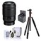 Nikon NIKKOR Z MC 105mm f/2.8 VR S Lens, Bundle with Vanguard VEO 3 GO 204CP Carbon Fiber Tripod/Monopod and PH-25 Pan Head, 62mm Filter Kit, Cleaning Kit