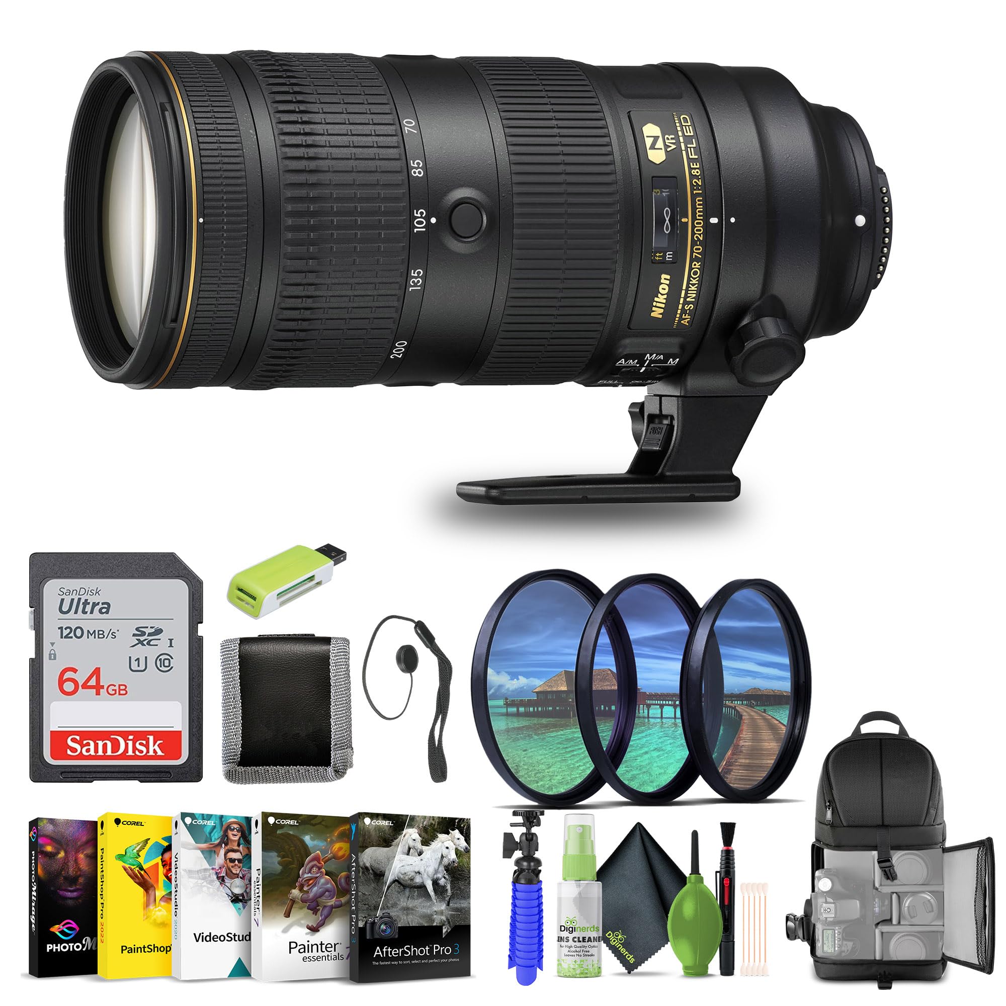 Nikon Nikon af-s Nikkor 70- F 2 8e Fl Ed Vr