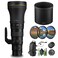Nikon NIKKOR Z 800mm f/6.3 VR S Super-Telephoto Lens Z-Series Mirrorless Cameras (20108) + Cap Keeper + Cleaning Kit