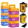 Kodak Ultramax 400 35mm Film 3 Pack &amp; Kodak Gold 200 35mm Film 3 Pack Bundle (6 Total Rolls) 36exp for 35mm Film Camera 35mm - Kodak Film- Balveli Microfiber Cloth - 35 mm Film roll- Camera Film-