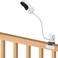AOZTSUN Baby Monitor Mount, Compatible with Owlet Cam/Duo &amp; Other Cameras, 15.7in Flexible Clip, Wall Mount, Metal, Adjustable