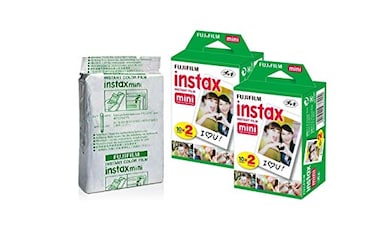 Fujifilm Instax Mini Instant Camera Film for Mini Instant Cameras - Capture Memories Anytime, Anywhere with Sunshine Photo Microfiber Cleaning Cloth... (5 Pack (Total 50 Shoots))