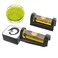 GHHJX Professional Magnetic Scope Leveling Kit Scope bubble level Tool Scope Mounting Kit, 3 Pieces (Brown)