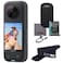 insta360 X3 360 Degree Waterproof Action Camera, 5.7K 360, Stabilization, Touch Screen, AI Editing, Live Streaming, Webcam, Voice Control, Black