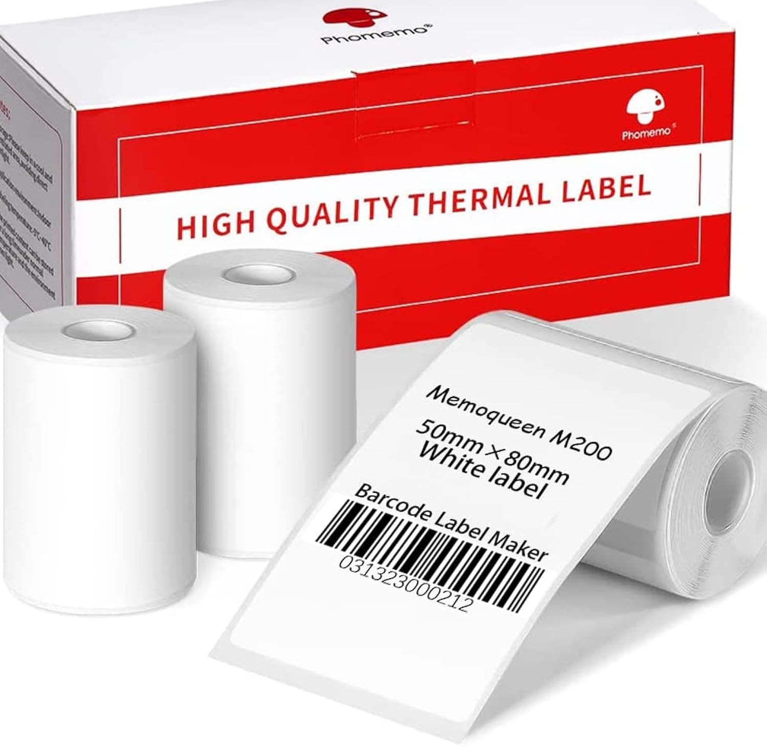 ميموكوين Memoqueen M110 M220 Labels 1.97x3.15inch