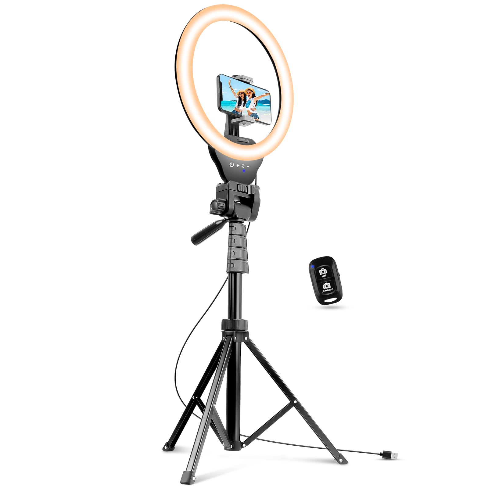 Sensyne Sensyne 12-inch Ring Light With 67-inch Selfie Stick 12 inch
