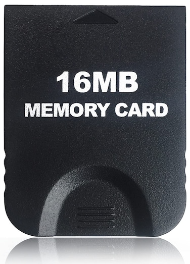 Hyamass 16MB(251 Blocks) High Speed Gamecube Memory Card, Game Memory Card Compatible for Nintendo Gamecube and Wii Console Accessory Kits - Black