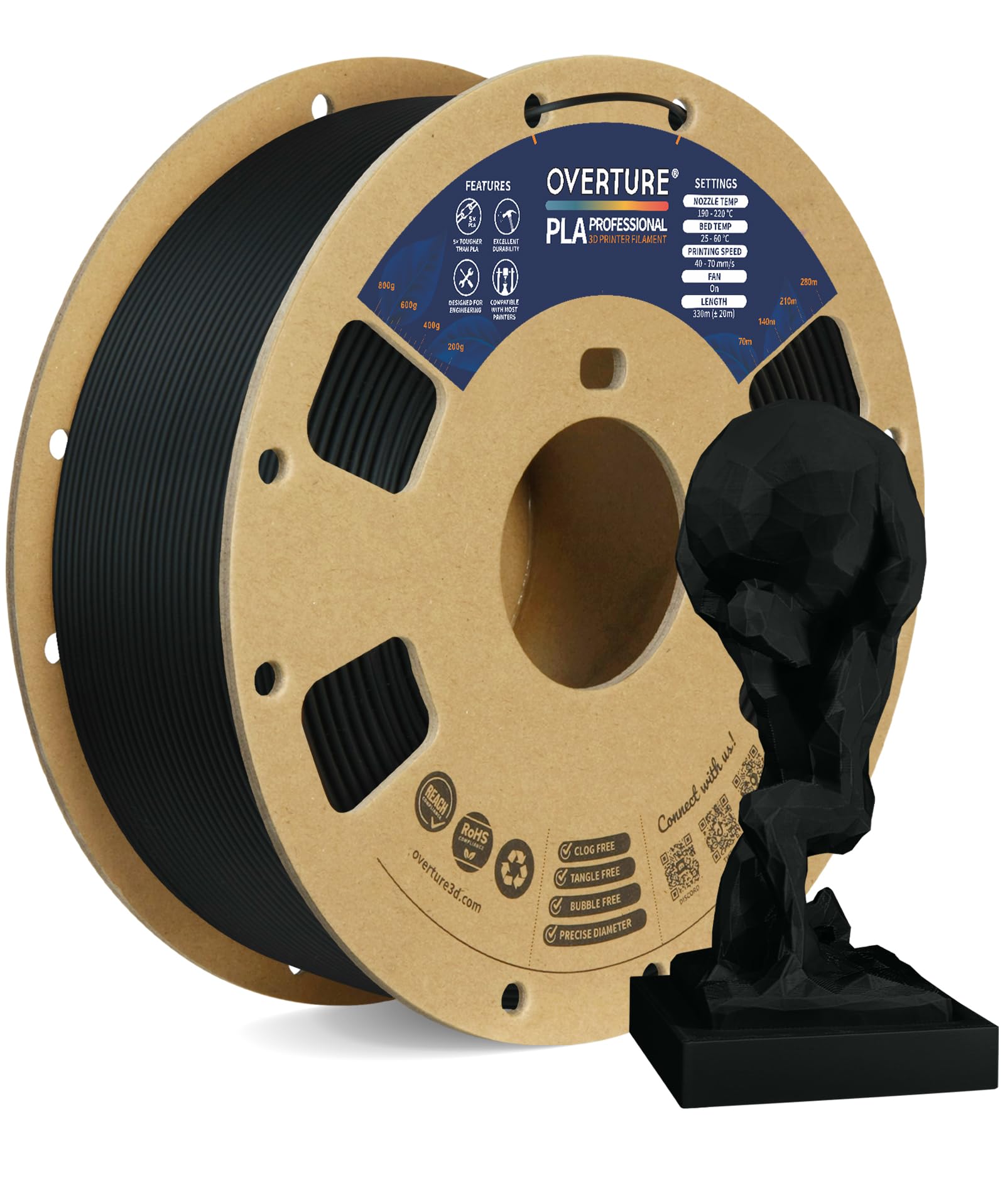 أوفرتشور Overture Pla Plus Filament 1 1.75 MM
