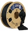 OVERTURE PLA Plus (PLA+) Filament 1.75mm PLA Professional Toughness Enhanced PLA Roll, Cardboard Spool, Premium PLA 1kg(2.2lbs), Dimensional Accuracy Probability +/- 0.02mm (Black)
