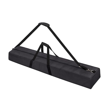 OUKMIC 48" Long Tripod Carrying Bag for Speaker and Light Stands, Mic/Microphone Poles - with Adjustable Shoulder Strap, Heavy Duty Handle and Double Zipper