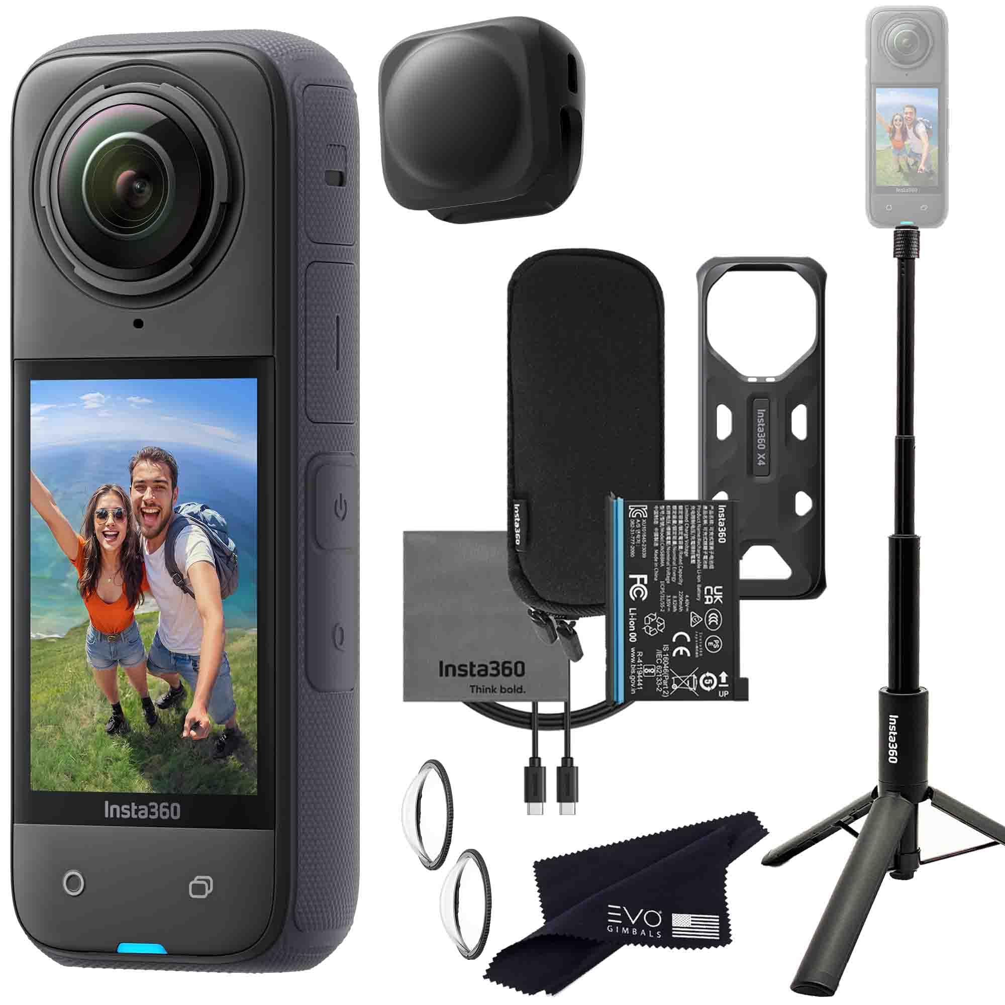 إنسا 360 Insta360 X4 Tripod Selfie Stick Bundle