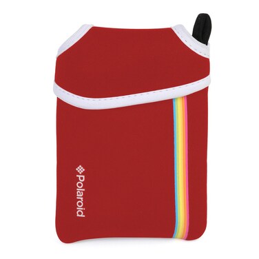 Zink Polaroid Neoprene Pouch for The Polaroid Zip Mobile Printer (Red)