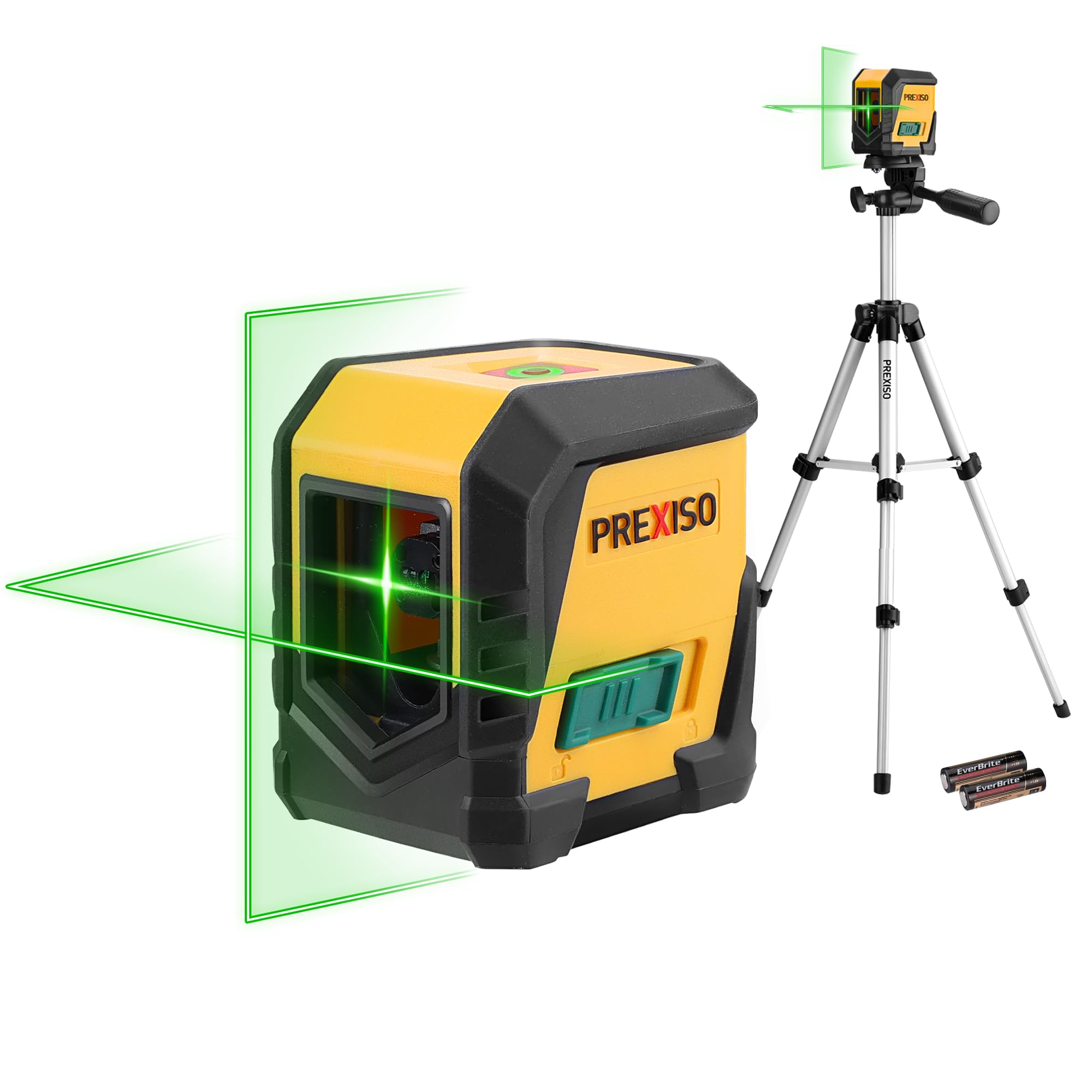 Prexiso Prexiso Laser Level With Tripod 2 AA