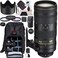Nikon AF-S NIKKOR 70-200mm f/2.8E FL ED VR Telephoto Zoom Lens (20063) F Mount DSLR Camera Bundle with Deco Gear Photography Backpack + 77mm UV, Polarizer &amp; FLD Filter Kit &amp; Accessories