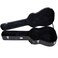 Gearlux Dreadnought Acoustic Guitar Hardshell Case with Accessory Compartment - Black