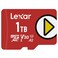 Lexar 1TB PLAY microSDXC Memory Card, UHS-I, C10, U3, V30, A2, Full-HD &amp; 4K Video, Up To 160/100 MB/s, Expanded Storage for Nintendo-Switch, Gaming Devices, Smartphones, Tablets (LMSPLAY001T-BNNNU)
