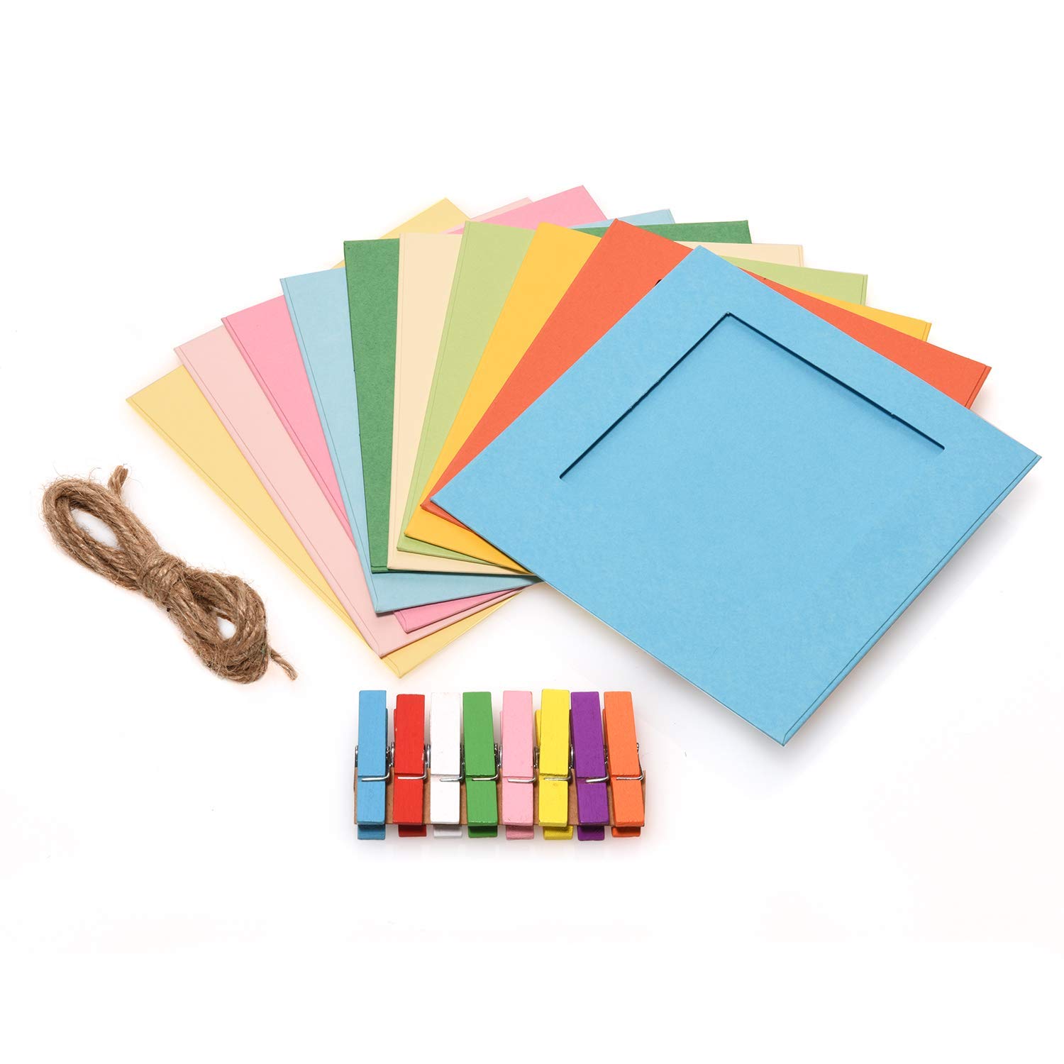 zink Zink Colorful Square Frames Paper