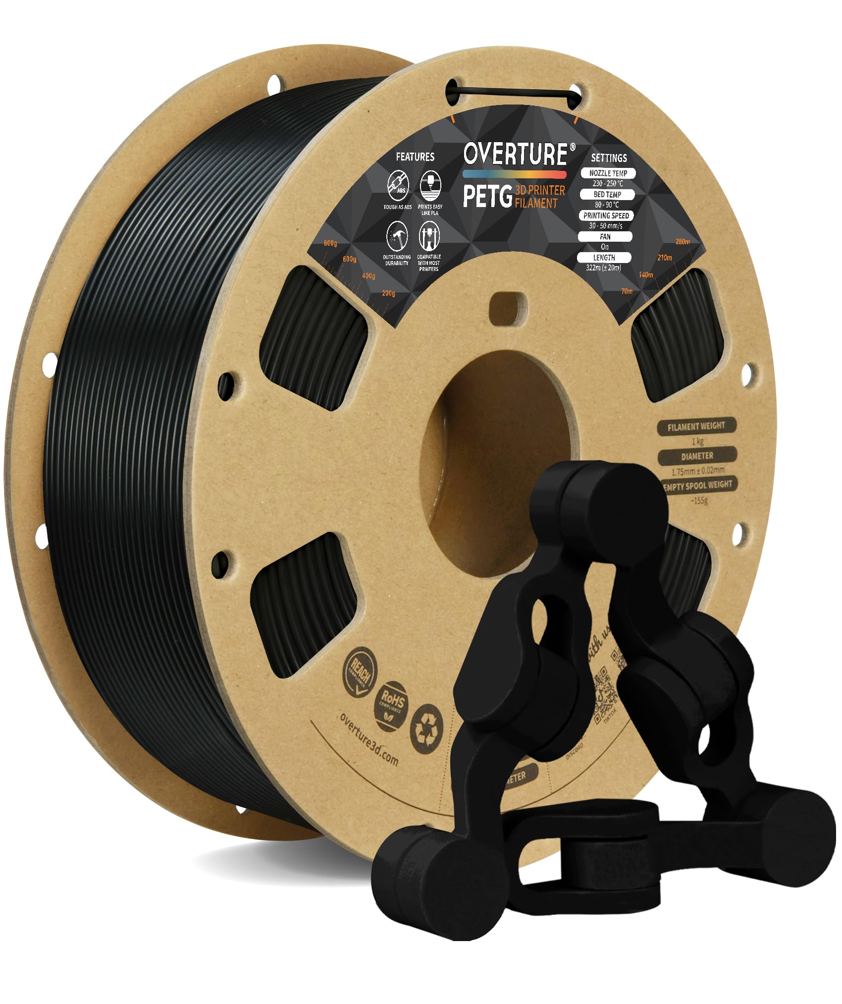 أوفرتشور Overture Petg Filament 1 1.75 MM