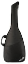 Fender Electric Guitar Gig Bag, Padded Guitar Case with a Comfortable Two-Piece Handle and Ergonomic Backpack Straps, Black