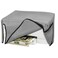 kwmobile Dust Cover Compatible with HP Envy Inspire 7220e / Inspire 7255e - Printer Case - Fabric Protector Cover - Light Grey