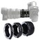 Macro Lens Tube Extension for Canon DSLR, Micnova KK-C68 Pro Auto Focus Macro Extension Tube Set for Canon EOS EF &amp; EF-S Mount 5D2 5D3 6D 650D 750D Film Cameras (12mm 20mm and 36mm Tubes)