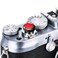 Soft Camera Shutter Release Button Cap for Fuji X-M5 XM5 X100VI X-T30 II X-T30II X-T20 X-T10 X-E4 XE4 X-E3 X-E2 X-E2S X-E1 X-T4 X-T3 X-T2 X-Pro3 X-Pro2 XPro1 X100V X100F X100T X100S X30 X20 Black+Blue