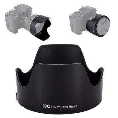 JJC Reversible Dedicated Lens Hood Shade Protector for Canon EF 35mm f/2 is USM Lens Replace Canon EW-72 Lens Hood on EOS 5D Mark IV III II 6D Mark II 7D Mark II 5Ds R 90D 80D 77D Rebel T7i T8i T7 SL3