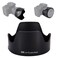 JJC Reversible Dedicated Lens Hood Shade Protector for Canon EF 35mm f/2 is USM Lens Replace Canon EW-72 Lens Hood on EOS 5D Mark IV III II 6D Mark II 7D Mark II 5Ds R 90D 80D 77D Rebel T7i T8i T7 SL3