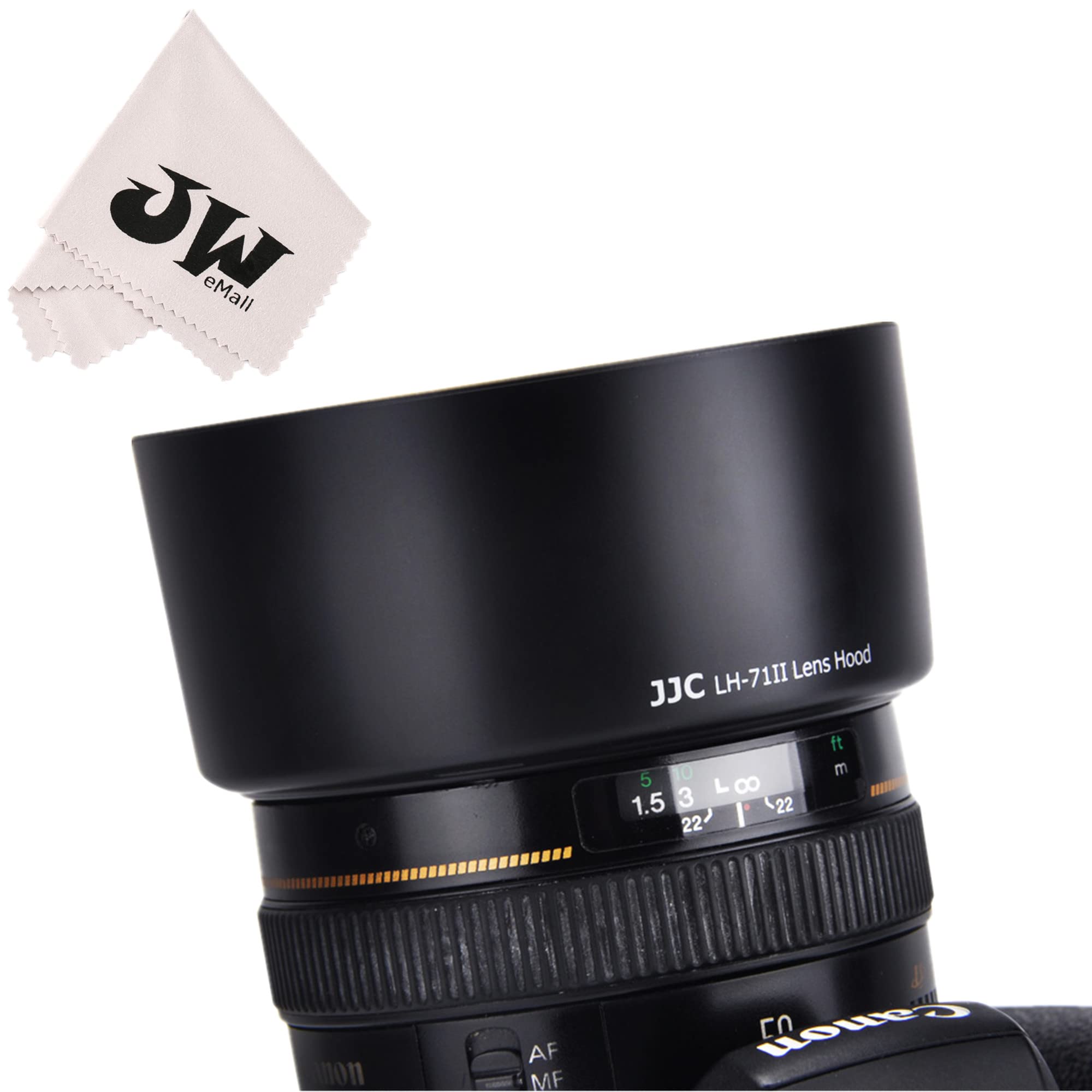 jjc Jjc Reversible Bayonet Lens Hood For Canon Ef F1 4 Usm