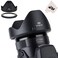 JJC Reversible Lens Hood Shade Protector &amp; 67mm Filter Adapter Ring for Canon Powershot SX70 HS, G3 X, SX60 HS, SX50 SX40 HS, SX30 is, SX20 is, SX540 SX530 SX520 HS Replaces Canon LH-DC100 &amp; FA-DC67B