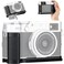 JJC Dedicated Metal Hand Grip L Bracket Anti-Slid Holder for Fujifilm Fuji X100V X100F Camera, Arca Swiss Type Quick Release Tripod Plate Design w/Battery Compartment Opening(Not Fits X100VI)