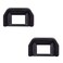 JJC 2-Pack Camera Eyecup Eyepiece Eye Cup for Canon EOS Rebel T6 T7 T5 T3 T100 4000D SL3 SL2 SL1 T8i T7i T6s T6i T5i T4i T3i T2i T1i XSi XTi XT XS Camera,Replaces Canon Ef Eyecup Eyepiece