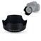 JJC EW-63C Reversible Lens Hood Shade for Canon EF-S 18-55mm f/3.5-5.6 IS STM, EF-S 18-55mm f/4-5.6 IS STM, RF 24-50 f/4.5-6.3 IS STM Lens on Canon EOS Rebel T8i T7i T6i SL3 EOS R8 90D 80D 77D Cameras
