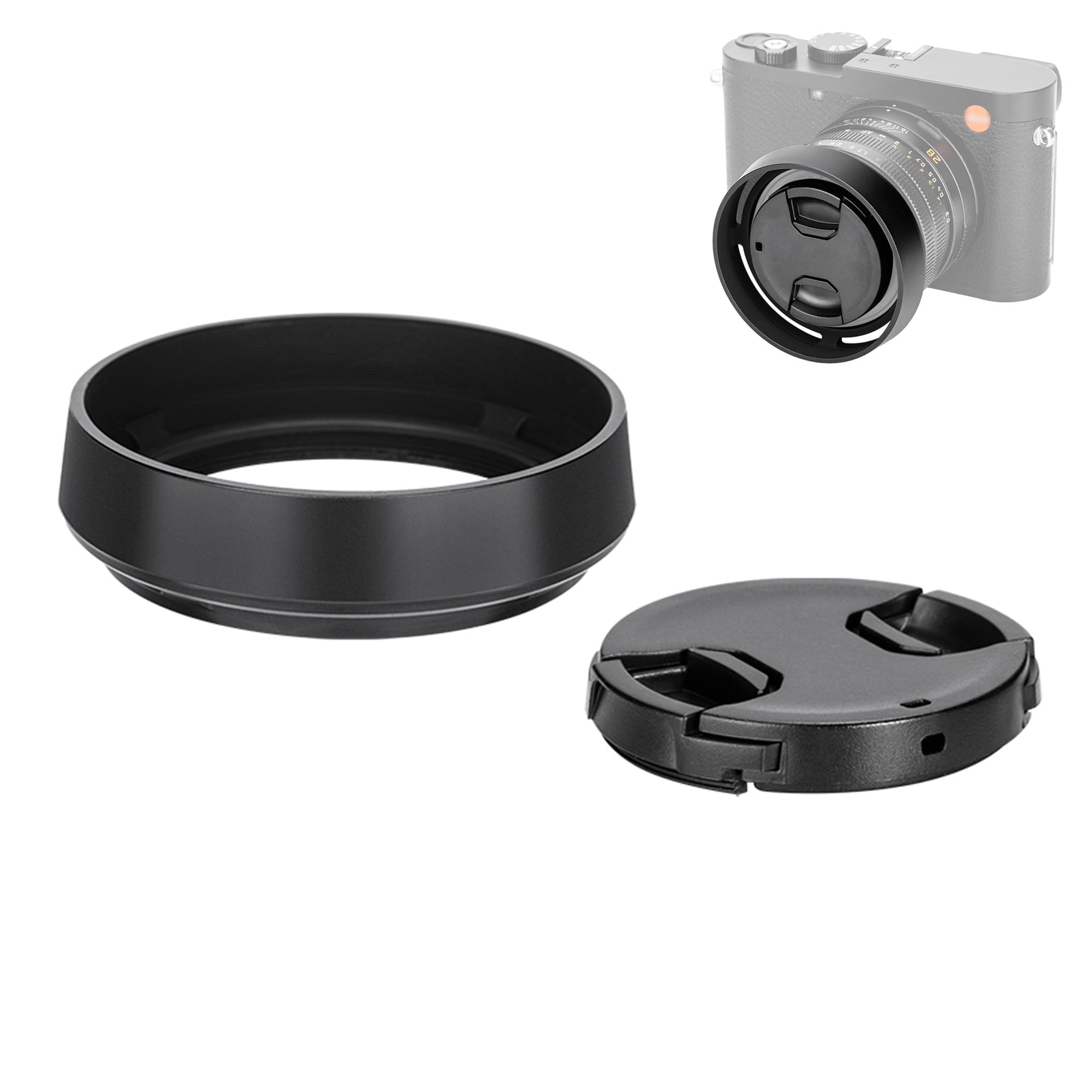 jjc Jjc Metal Lens Hood Shade For Leica Q3 43
