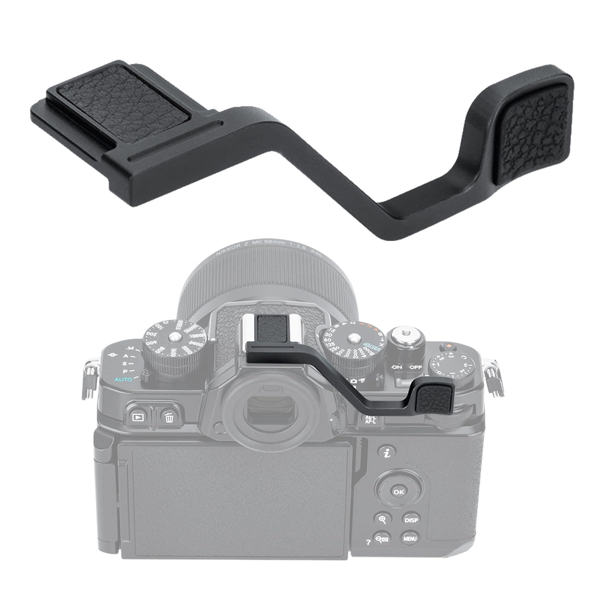 jjc Jjc Metal Thumb Up Grip Thumb Rest For Nikon Zf
