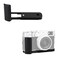 X100VI Metal Hand Grip, Secure Handle L Bracket for Fuji Fujifilm X100VI Camera,Anti-Slip Pads Design, Arca Swiss Quick Release Plate, Extra 1/4"-20 Tripod Hole &amp; Hand Strap Hole, Black Color