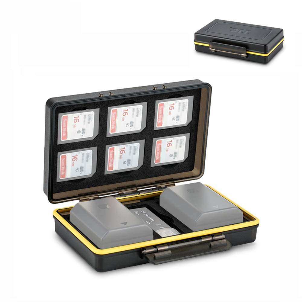 jjc Jjc Camera Battery Case Organizer