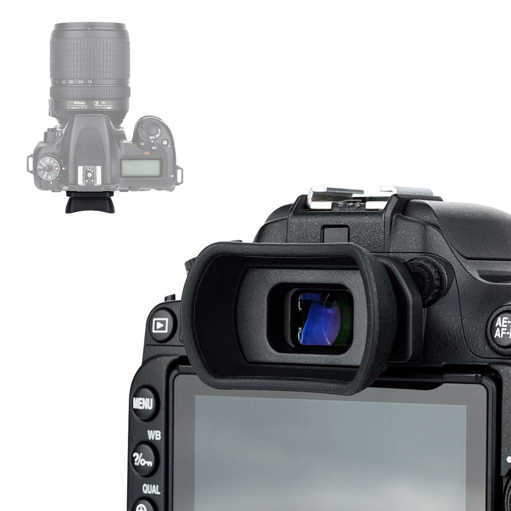 جيه جيه سي Jjc Soft Extended Eyecup Eyepiece Eyeshade For Nikon D7500 D7200 D7100 D7000 D5200 D