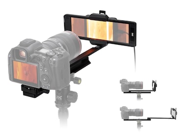 JJC Negative Film Digitizer for 35mm 120 Format Film, Negative to Digital Converter with 10-Level Brightness LED Backlight &amp; Adjustable Slider Rail for Canon Nikon Sony Olympus DSLR Cameras