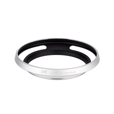 JJC LH Lens Hood Shade for Fujinon XC 15-45mm F3.5-5.6 OIS PZ Lens, Silver (LH-XF1545)
