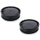JJC 2-Pack Body Cap and Rear Lens Cover Kit for Sony Alpha A-Mount DSLR Cameras and A-Mount Lenses Such as A77II A77 A99II A99 A58 A57 A65 A55 A37 A35 A33 A900 A850 A700 A580 A560 A550 A500 &amp; More