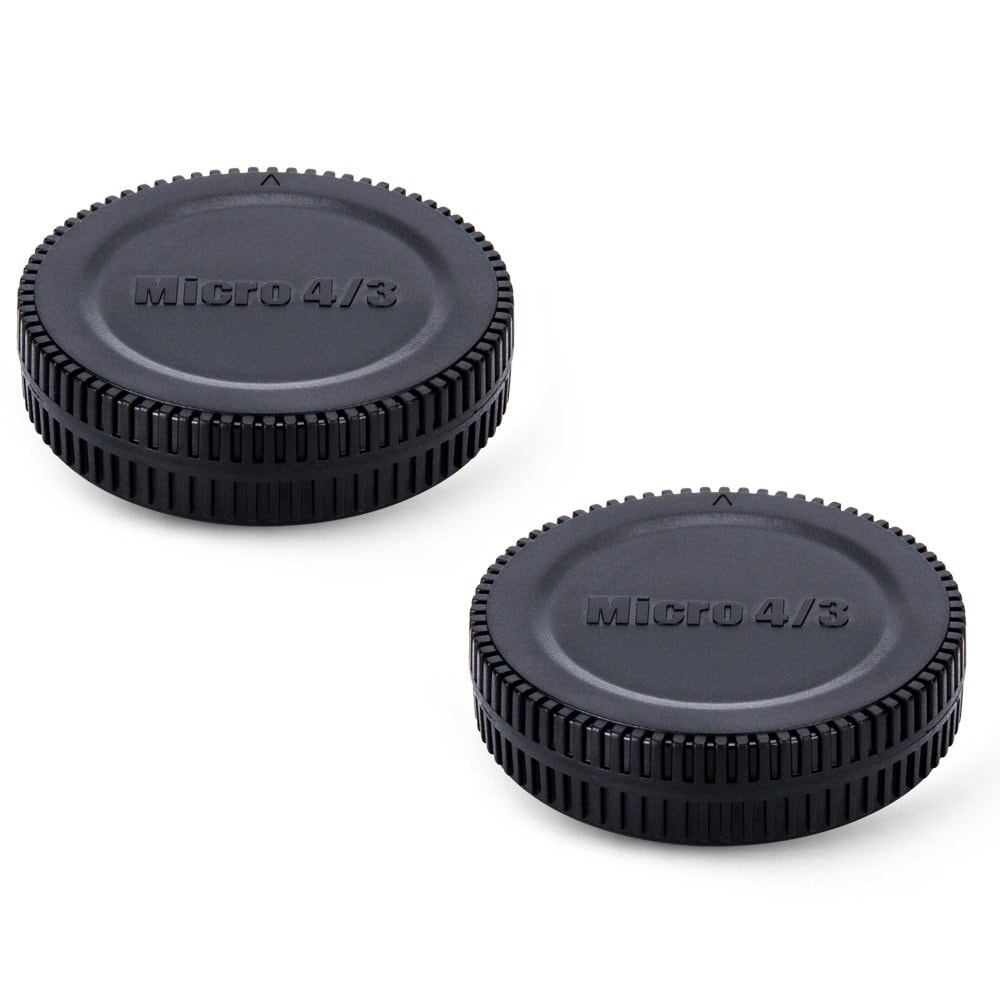 جيه جيه سي Jjc 2-pack Body Cap Rear Lens Cap Cover Kit For Micro 4 3 Mount