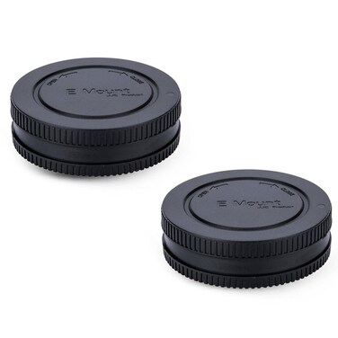 Camera Rear Lens Cap &amp; Body Cap Cover for Sony E Mount A1 A7C A7R IV III A7 III II A7S III II A6600 A6500 A6400 A6300 A6100 A6000 Replace Sony ALC-B1EM -2 Packs