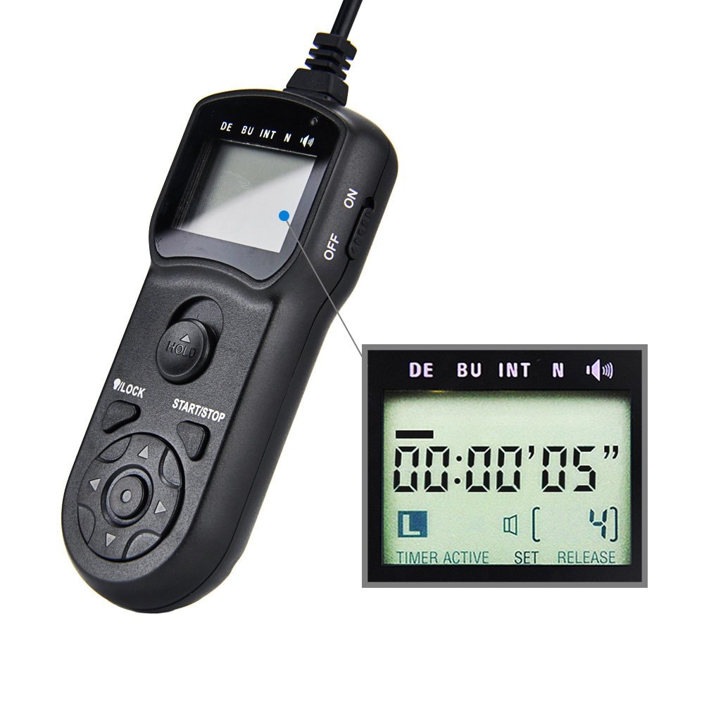 jjc Jjc Wired Intervalometer Timer Shutter Release Remote