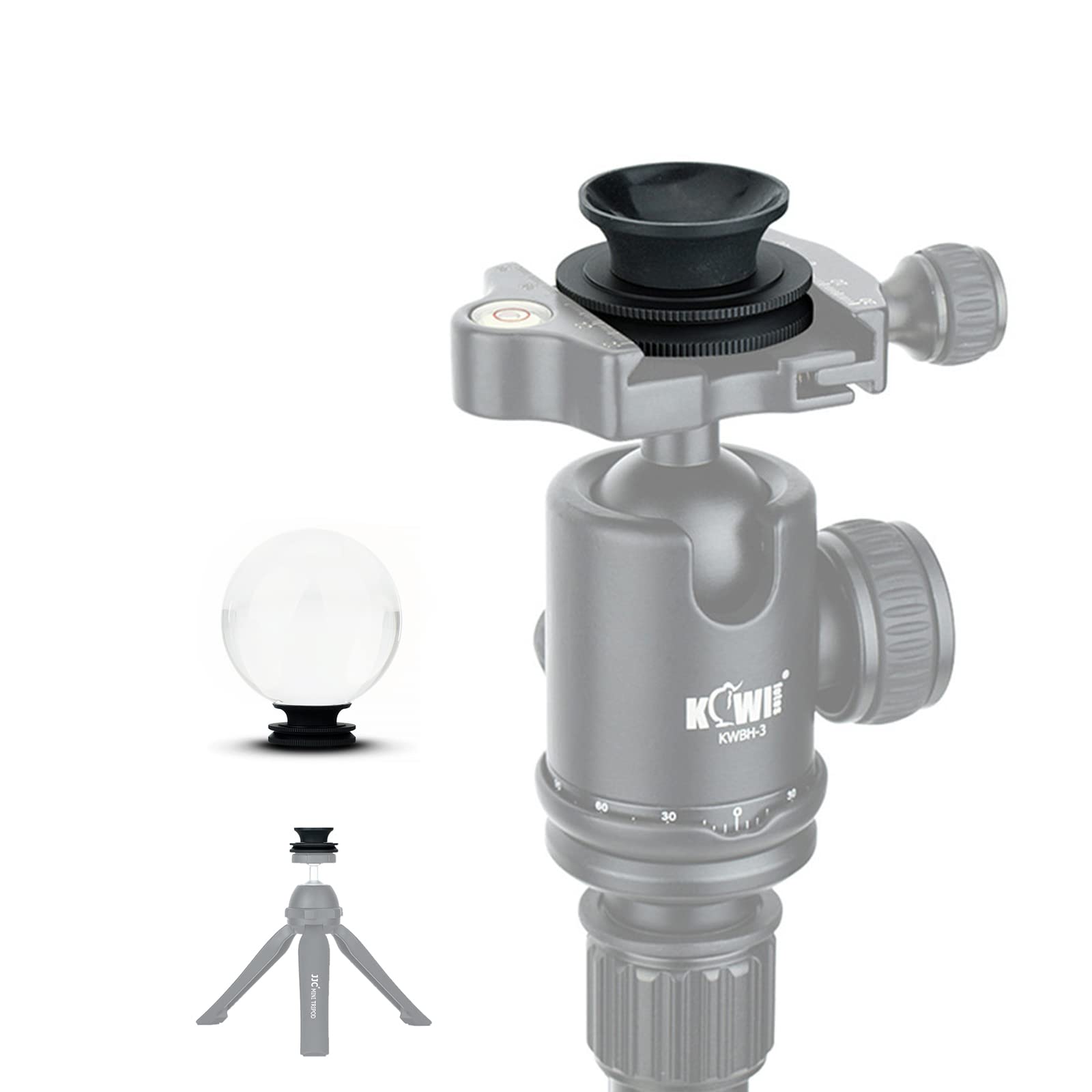 jjc Jjc Crystal Lens Ball Stand