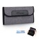 JJC 4 Pockets Lens Filter Case for Filter Up to 82mm (37mm 40.5mm 43mm 46mm 49mm 52mm 55mm 58mm 62mm 67mm 72mm 77mm),Foldout Filter Pouch with Microfiber Cleaning Cloth,Photography Filter Holder Bag