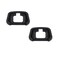 JJC Camera Eyecup Eyepiece Viewfinder for Nikon Z7 II Z7 Z6 III Z6 II Z6 Z5 Replaces Nikon DK-29 Eye Cup with Soft Silicone Extended Design-2 Pack